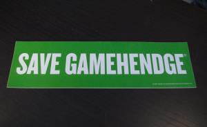 Save Gamehendge Sticker (01)